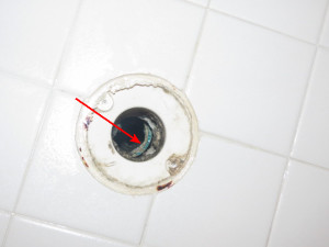 Defective Shower Drain