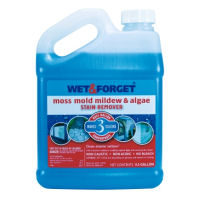 Product: Wet & Forget Outdoor, the easy spray & leave outdoor cleaner. Eliminate tough moss, mold, mildew, lichen and algae the easy way. 